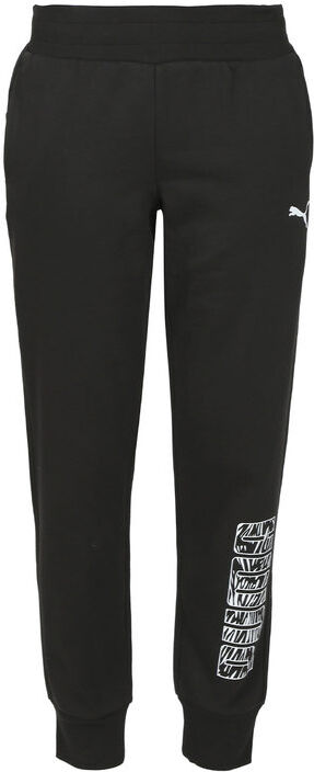 Puma GRAPHIC SWEATPANTS Pantaloni sportivi da donna Pantaloni e shorts donna Nero taglia XL