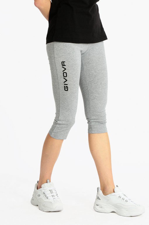 Givova Leggings 3/4 sportivi donna Leggings donna Grigio taglia L