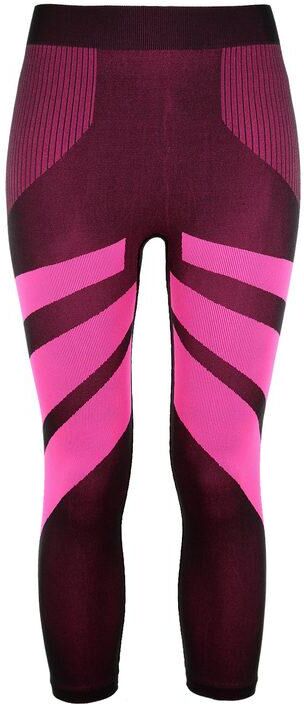 Bellissima Leggings fitness 3/4 Pantaloni e shorts donna Fucsia taglia M/L