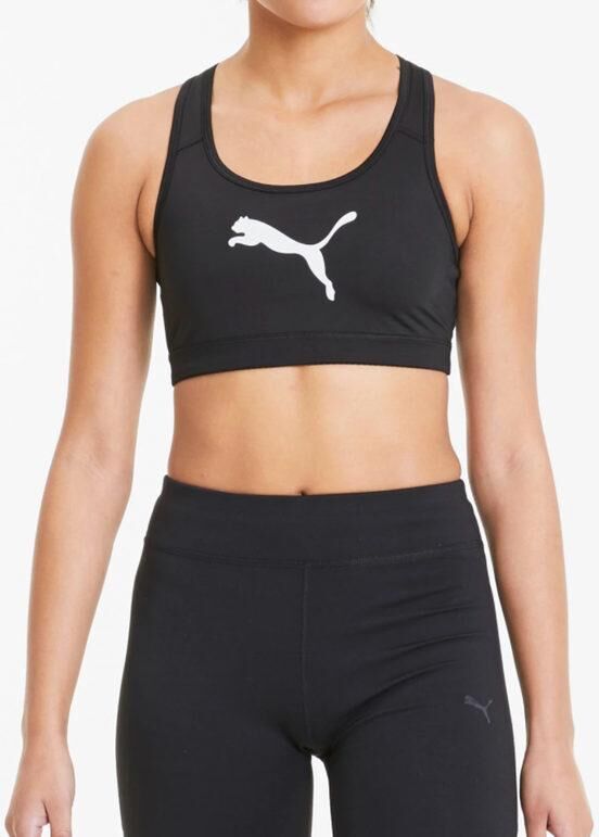 Puma Mid Impact 4Keeps Brassiere sportiva T-Shirt e Top donna Nero taglia XL