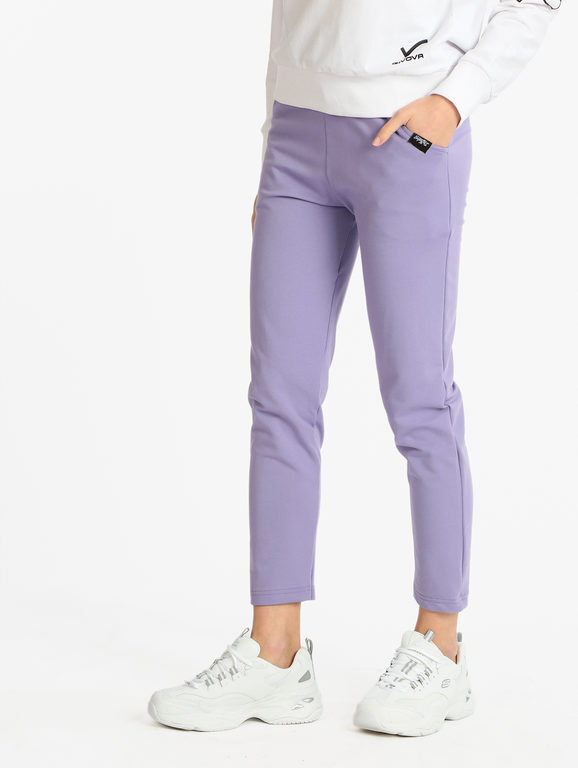 Dekuba Pantaloni sportivi donna Pantaloni e shorts donna Viola taglia L