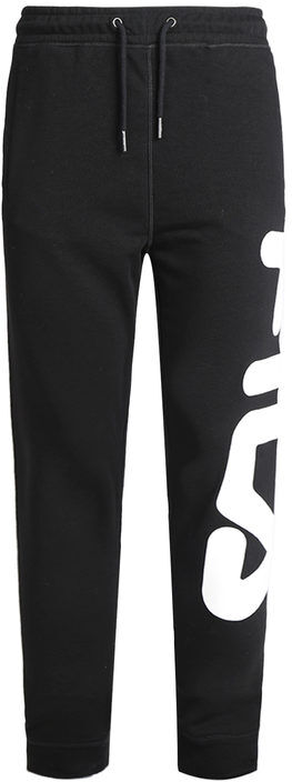 Fila Pantaloni sportivi unisex con scritta Pantaloni e shorts unisex Nero taglia S