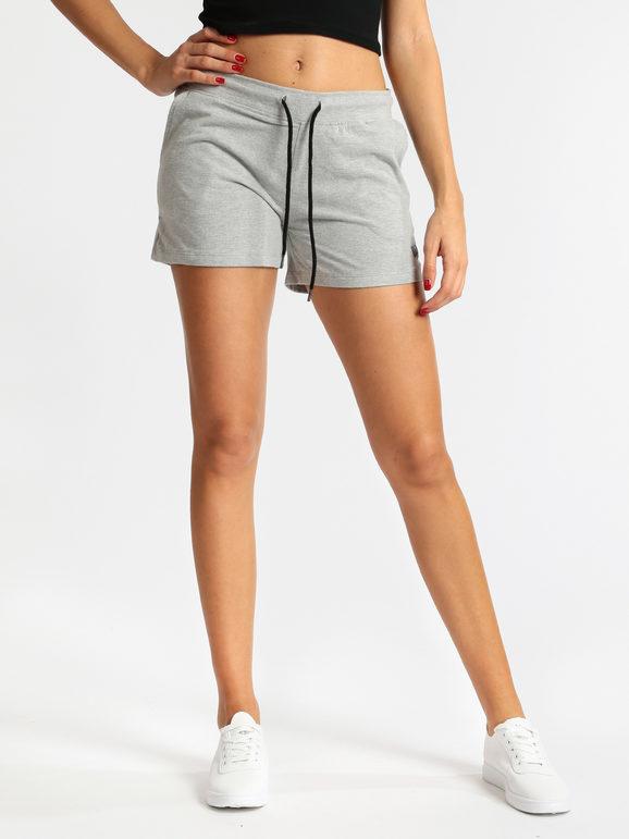 Athl Dpt Shorts leggeri in cotone Pantaloni e shorts donna Grigio taglia XL