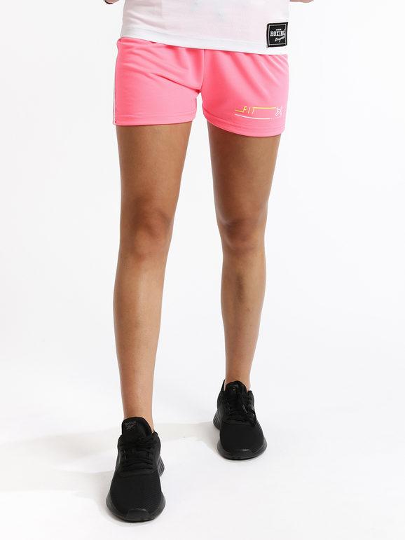 Millennium Shorts sportivi fluo Pantaloni e shorts donna Rosa taglia XXL