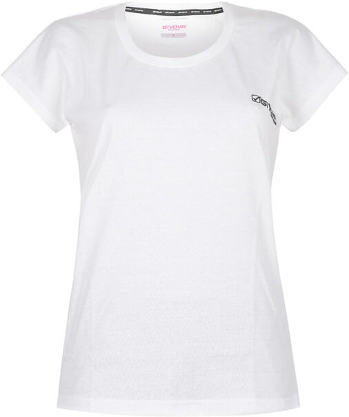 Givova T-shirt donna a manica corta T-Shirt e Top donna Bianco taglia L