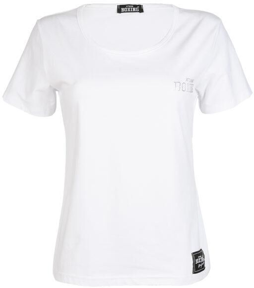 Xtreme Boxing T-Shirt donna girocollo T-Shirt e Top donna Bianco taglia XXL