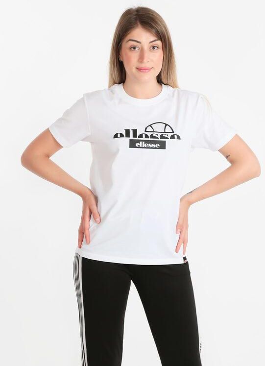 Ellesse T-shirt donna logo T-Shirt e Top donna Bianco taglia XL