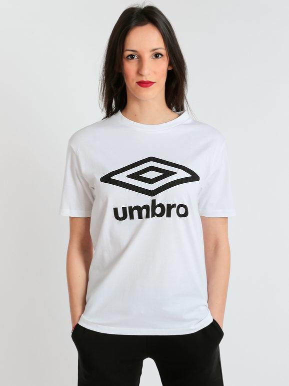 Umbro T-Shirt donna mezze maniche T-Shirt e Top donna Bianco taglia L