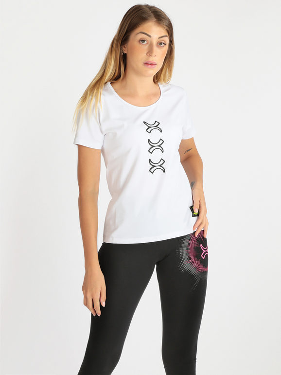 Millennium T-shirt manica corta donna T-Shirt e Top donna Bianco taglia XXL