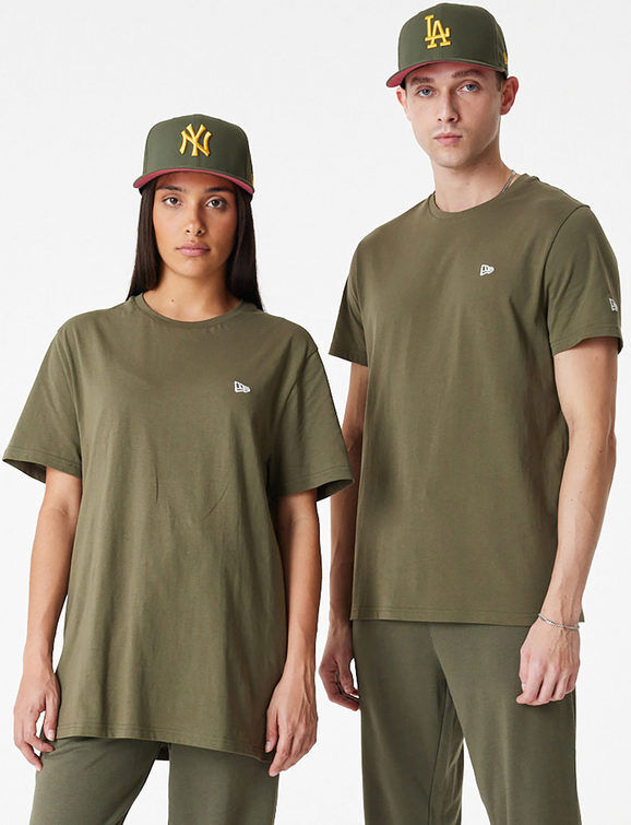 New Era T-shirt manica corta unisex T-Shirt e Top unisex Verde taglia L