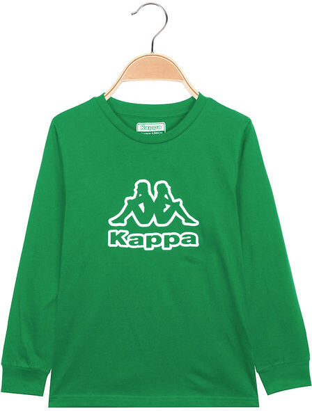 Kappa T-shirt manica lunga da bambino T-Shirt e Top bambino Verde taglia 05