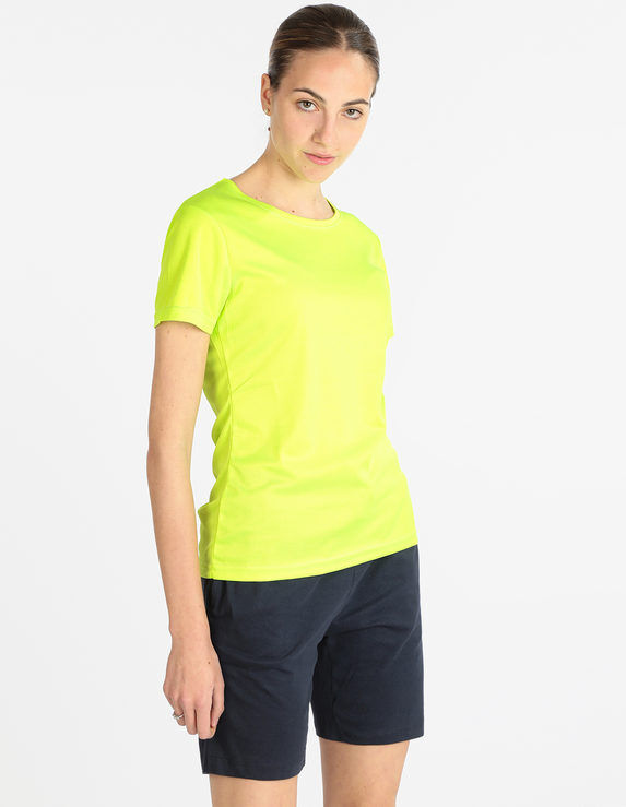 Athl Dpt T-shirt sportiva donna manica corta T-Shirt e Top donna Verde taglia XL