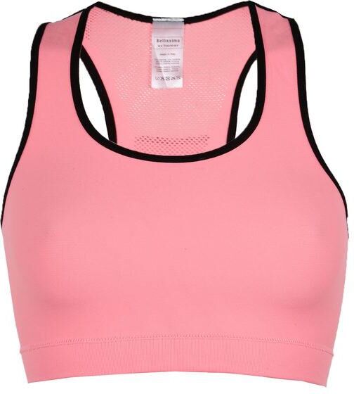 Bellissima Top sportivo in microfibra T-Shirt e Top donna Rosa taglia M/L