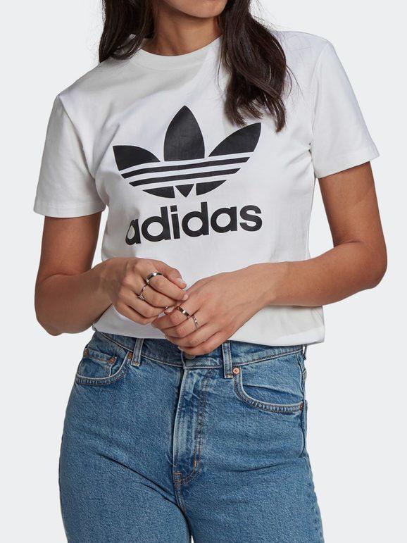 Adidas TREFOIL TEE GN2899 T-shirt manica corta T-Shirt e Top donna Bianco taglia 38