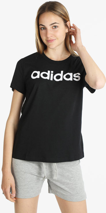 Adidas W LIN T T-shirt donna manica corta T-Shirt e Top donna Nero taglia XL