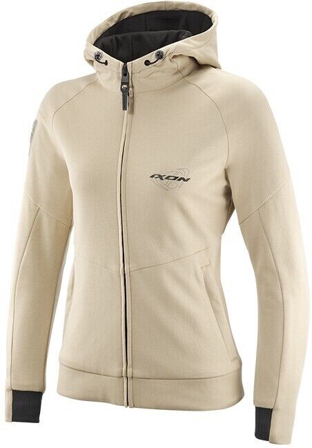 Felpa Moto Donna Casual Ixon TOUCHDOWN L Greggio taglia 2XL