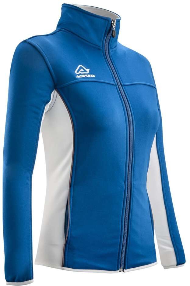 Giacca Tuta Donna Sportiva Acerbis BELATRIX Royale Blu Bianc taglia 2X