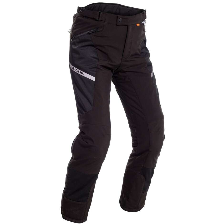 Pantaloni Softshell Richa SOFTSHELL WP TROUSERS Nero taglia XL