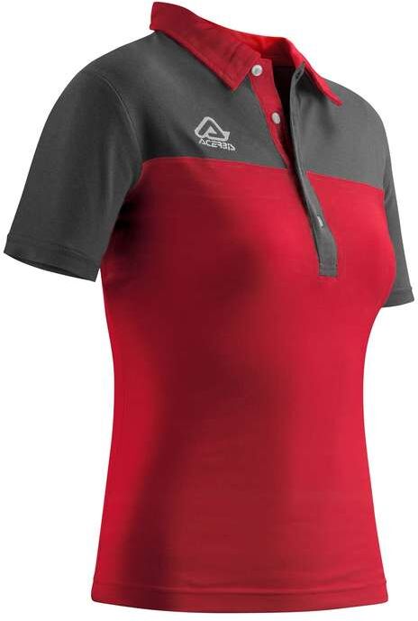 Polo Donna Casual Acerbis BELATRIX Rosso taglia S