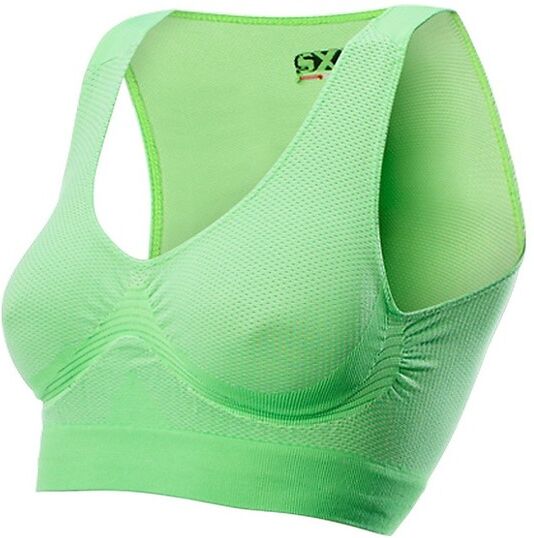 Reggiseno Sportivo Intimo Sixs Carbon Color Verde taglia L