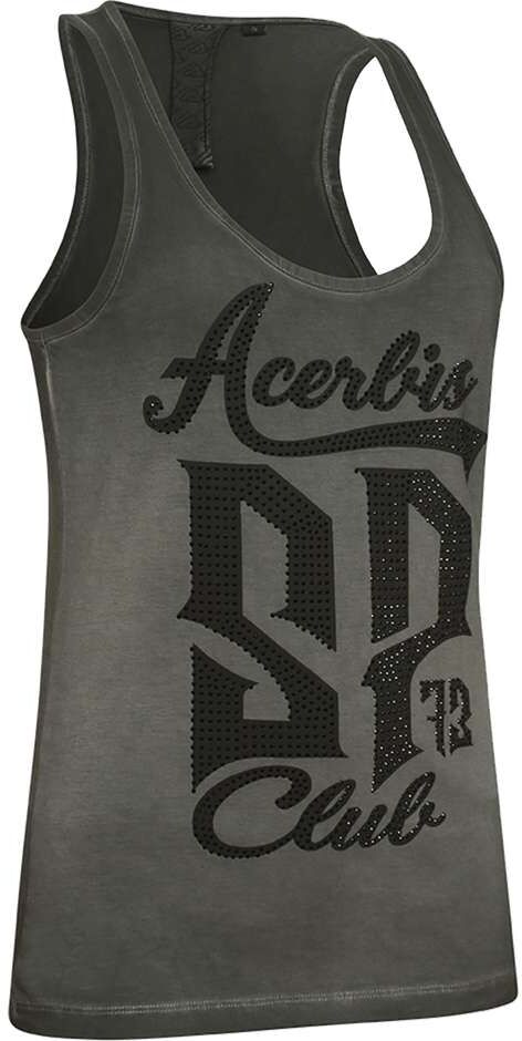 T-Shirt Donna Acerbis TOP SP CLUB UNIVERSITY LADY Grigio taglia M