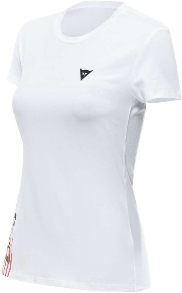 T-Shirt Donna Casual Dainese DAINESELOGO LADY Bianco Nero taglia S