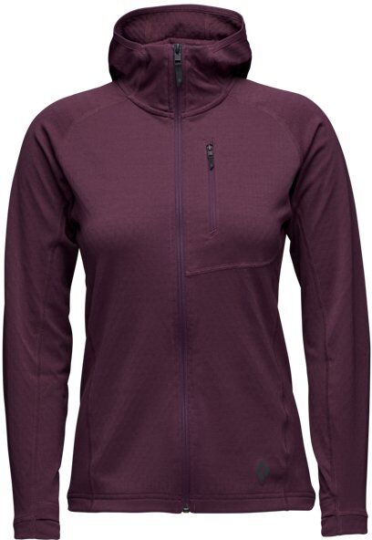 Black Diamond W Coefficient Fleece - felpa in pile - donna Violet XS