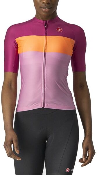 Castelli Aero Pro W - maglia ciclismo - donna PINK/CORAL FLASH-MAGENTA XL