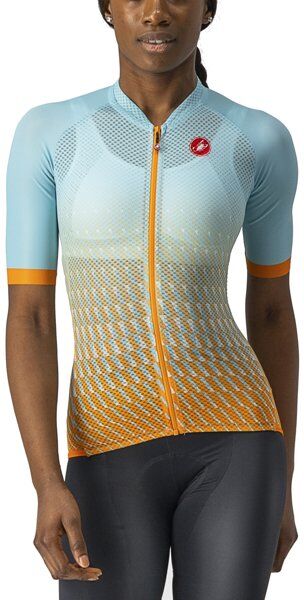 Castelli Climber's 2.0 W - maglia ciclismo - donna Light Blue/Orange L