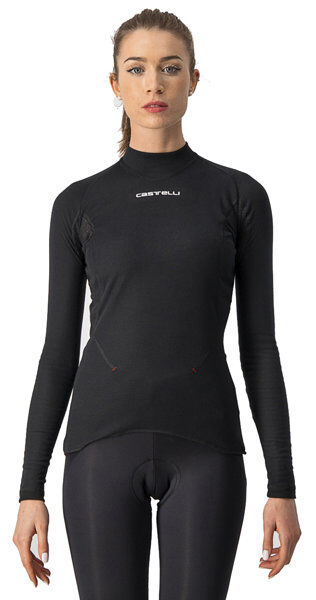 Castelli Flanders 2 W Warm - maglietta tecnica - donna Black S