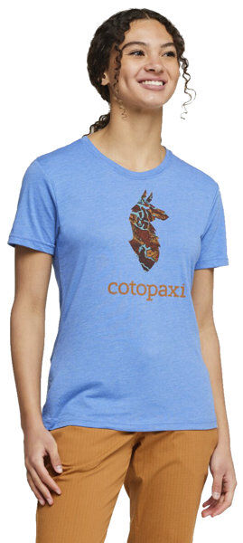Cotopaxi Altitude Llama Organic - T-Shirt - donna Azure XS