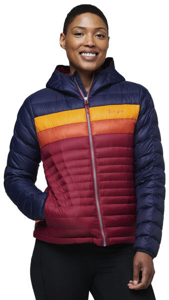 Cotopaxi Fuego Down Hooded - giacca piumino - donna Red/Blue XS