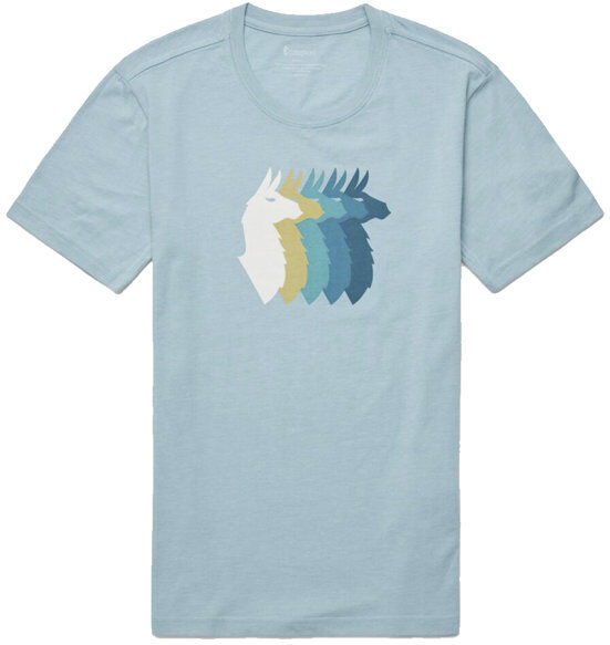 Cotopaxi Llama Sequence W - T-shirt - donna Light Blue M