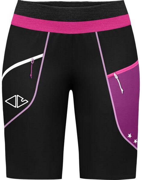 Crazy Iconic - pantaloni corti trekking - donna Black/Pink L