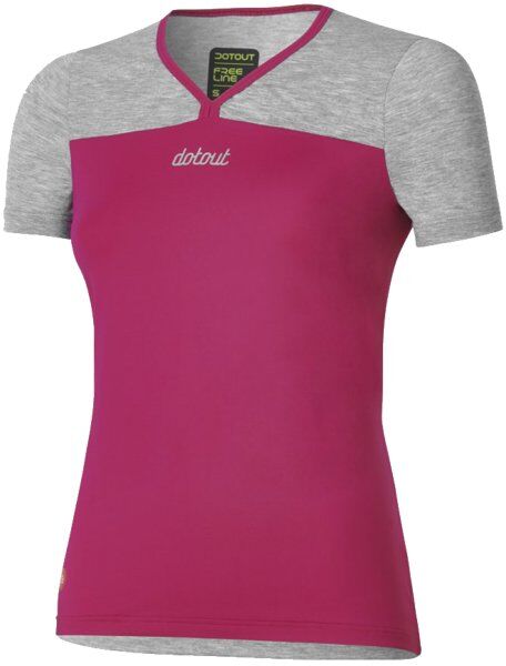 Dotout Flip W - maglia ciclismo - donna Grey/Pink S