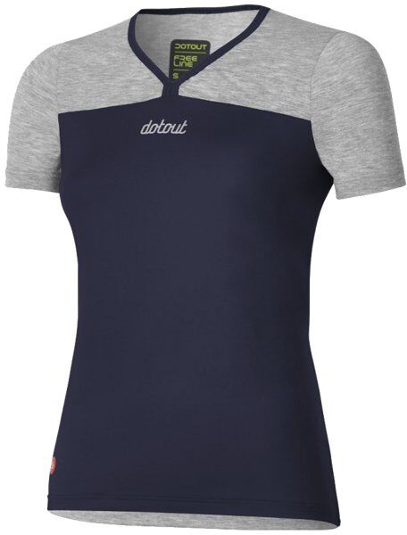 Dotout Flip W - maglia ciclismo - donna Grey/Blue M