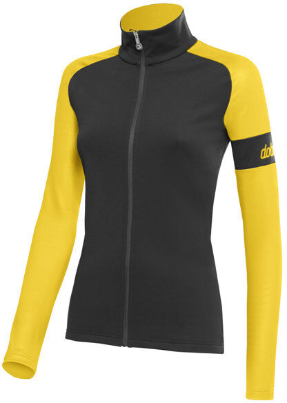 Dotout Gravity W - felpa in pile - donna Black/Yellow M