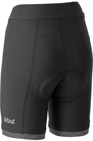 Dotout Instinct - pantaloni ciclismo - donna Black/Grey XL