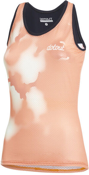 Dotout Mood 2.0 W - top ciclismo - donna Light Orange/Black XS