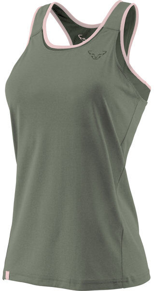 Dynafit Alpine 2/1 W TNK - canotta sportiva - donna Green/Light Pink I40 D34