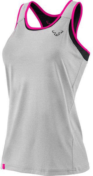 Dynafit Alpine 2/1 W TNK - canotta sportiva - donna Light Grey/Black/Pink I46 D40