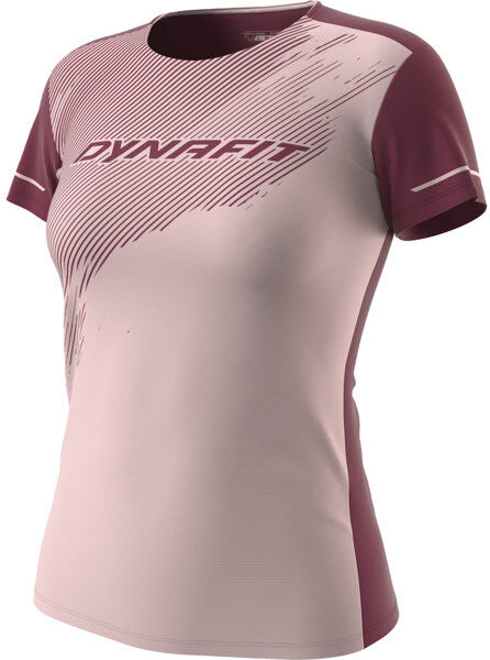 Dynafit Alpine 2 S/S - maglia trail running - donna Light Pink/Dark Red S