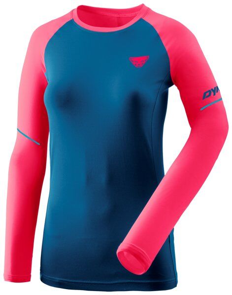 Dynafit Alpine Pro - maglia a manica lunga - donna Dark Blue/Pink I44 D38