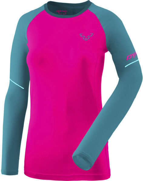 Dynafit Alpine Pro - maglia a manica lunga - donna Pink/Light Blue/Azure I44 D38