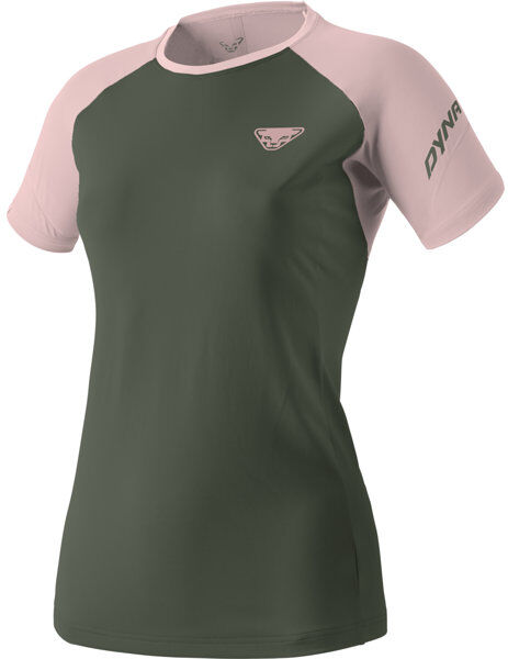 Dynafit Alpine Pro - maglia trail running - donna Green/Pink I42 D36