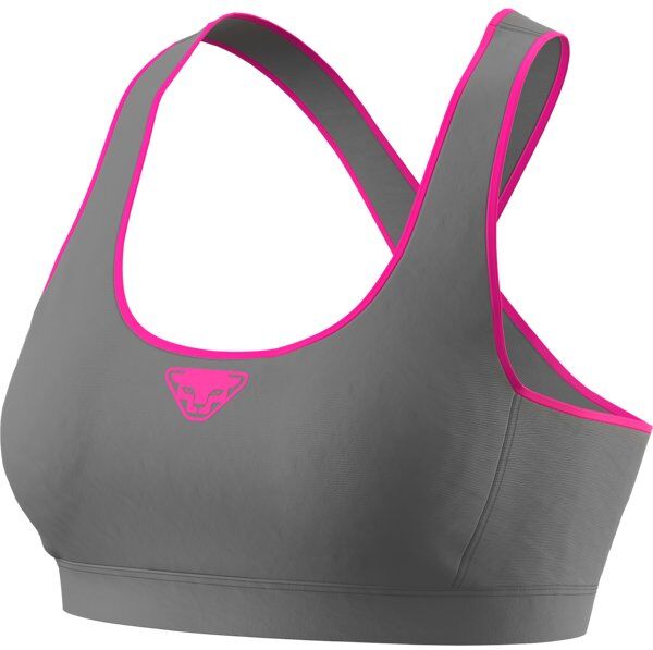 Dynafit Alpine W - reggiseno sportivo alto sostegno - donna Grey/Pink S