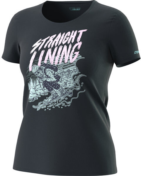 Dynafit Artist Series Co W - T-shirt - donna Dark Blue/Light Pink/Light Blue S