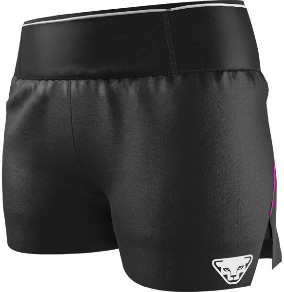 Dynafit DNA Ultra 2in1 Split - pantaloni trail running - donna Black L