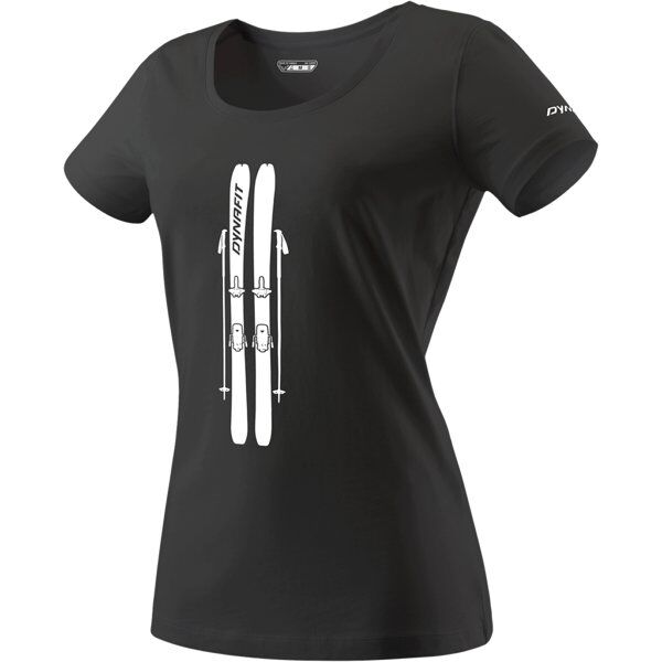 Dynafit Graphic - T-Shirt sport di montagna - donna Black/White I46 D40