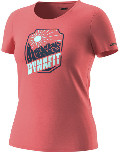 Dynafit Graphic - T-Shirt sport di montagna - donna Light Red/Dark Blue/Light Blue I44 D38